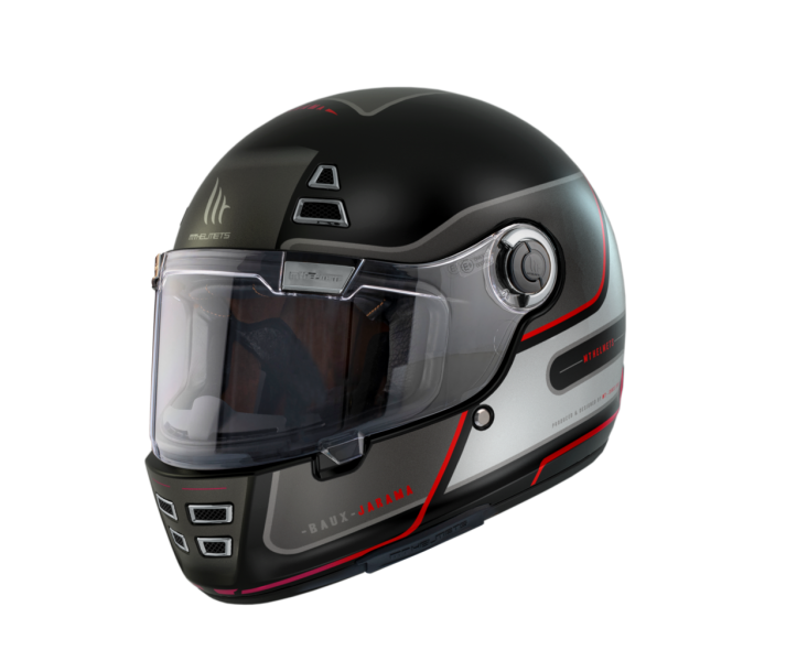 Casco Mt Jarama Baux E15 Rojo Fluor Mate |131993141533|