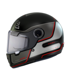 Casco Mt Jarama Baux E15 Rojo Fluor Mate |131993141533|