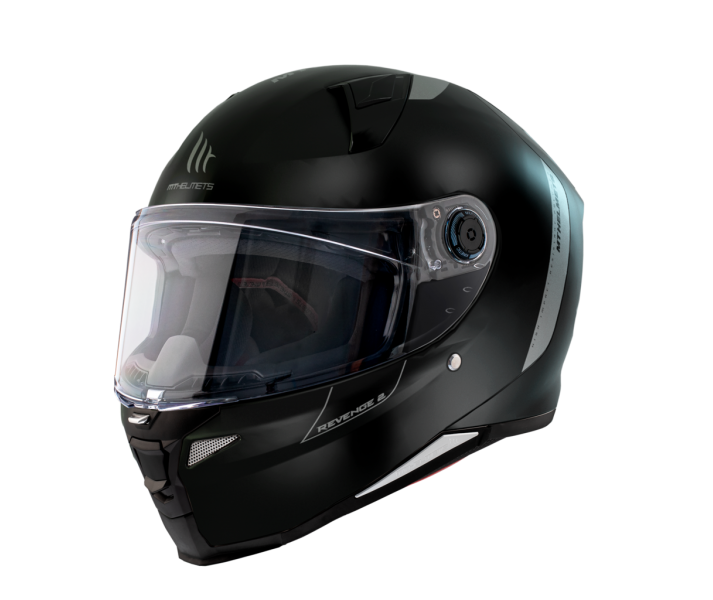 Casco mt on sale revenge negro mate