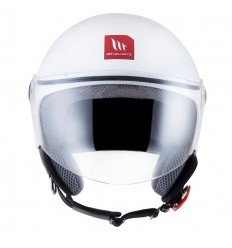 Casco Mt Street S Solid Blanco Brillo |133800000110|