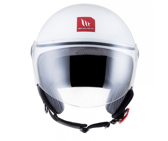 Casco Mt Street S Solid Blanco Brillo |133800000110|