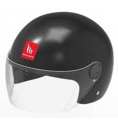 Casco Mt Street S Solid Negro Brillo |133800001110|