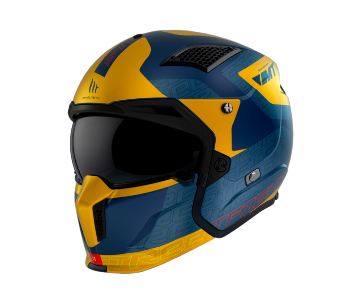 Casco Mt Streetfighter Sv S Totem C3 Amarillo Mate |132799512333|