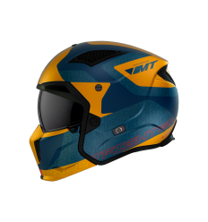 Casco Mt Streetfighter Sv S Totem C3 Amarillo Mate |132799512333|