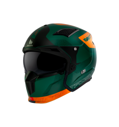 Casco Mt Streetfighter Sv S Totem C6 Verde Mate |132799512633|