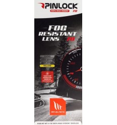 Lamina MT Pinlock Max Vision Para Pantalla Mt-V-16 Amarilla