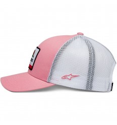 Gorra Mujer Alpinestars Cali 2.0 Rosa Blanco |1232-81900-3110|