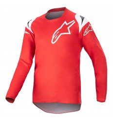 Camiseta Alpinestars Infantil Racer Narin Rojo Blanco |3771823-3120|