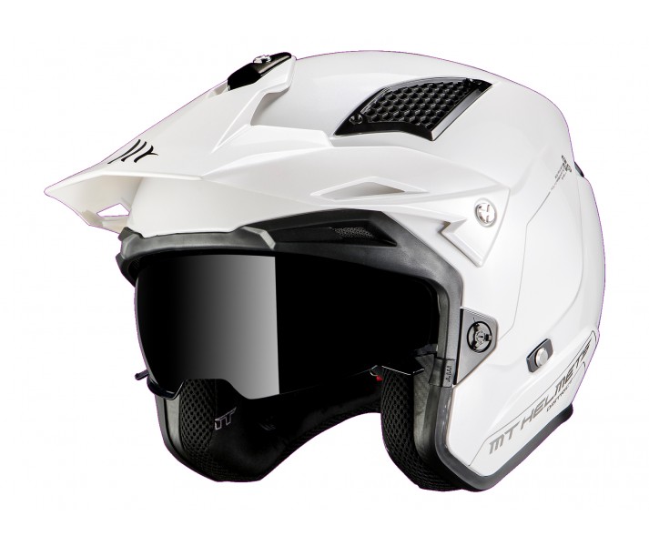 Casco Mt District Sv S Solid Blanco Brillo |13450000003|