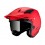 Casco Mt District Sv S Solid Rojo Mate |13450000533|