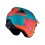 Casco Mt District Sv S Analog Naranja Azul Mate |13457943433|