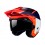 Casco Mt District Sv S Analog Naranja Blanco Violeta Brillo |13457943513|