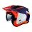 Casco Mt District Sv S Analog Naranja Blanco Violeta Brillo |13457943513|