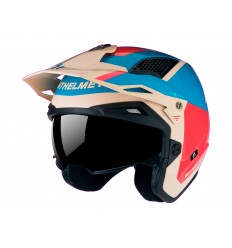 Casco Mt District Sv S Analog Azul Rojo Brillo |13457943713|