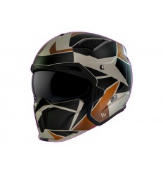 Casco Mt Sv Streetfighter Sv S P1R Marrón Negro Mate |13279961903|