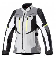 Chaqueta Alpinestars Stella Bogota' Pro Drystar Ice Gris Oscuro |3217023-9037|