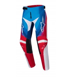 Pantalón Infantil Alpinestars Racer Pneuma Azul Mars Rojo Blanco |3746924-736|