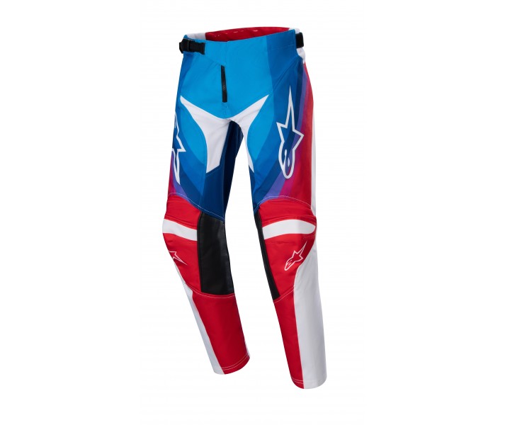 Pantalón Infantil Alpinestars Racer Pneuma Azul Mars Rojo Blanco |3746924-736|