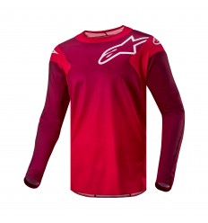 Camiseta Alpinestars Racer Hoen Mars Rojo Burgundy |3761324-368|