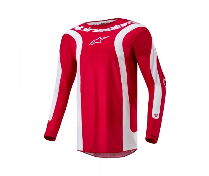 Camiseta Alpinestars Fluid Lurv Mars Rojo Blanco |3762024-3120|