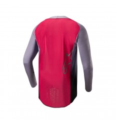 Camiseta Alpinestars Supertech Dade Iron Rojo Berry |3763324-1396|