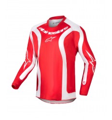 Camiseta Infantil Alpinestars Racer Lurv Mars Rojo Blanco |3773924-3120|