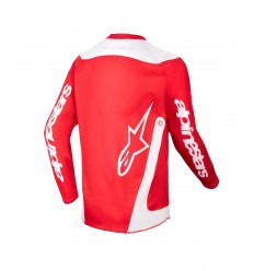 Camiseta Infantil Alpinestars Racer Lurv Mars Rojo Blanco |3773924-3120|