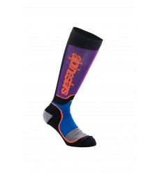 Calcetines Infantil Alpinestars Mx Plus Negro Royal Azul Púrpura |4742324-1246|