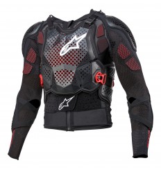 Peto Alpinestars Bionic Tech V3 Protection Negro Blanco Rojo |6506524-123|