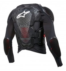 Peto Alpinestars Bionic Tech V3 Protection Negro Blanco Rojo |6506524-123|