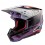 Casco Alpinestars S-M5 Sail Violeta Negro Plata Brillo |8306723-3919|