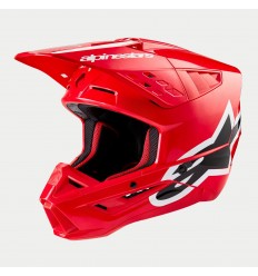 Casco Alpinestars S-M5 Corp Rojo Brillo |8306323-3010|