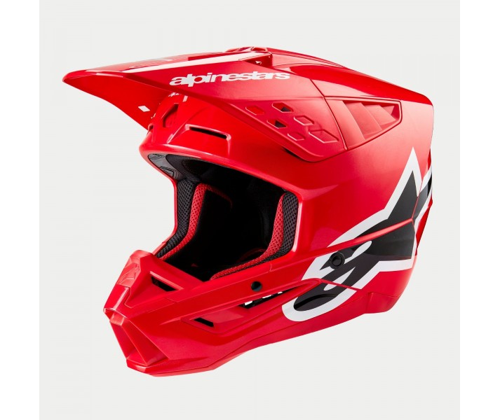 Casco Alpinestars S-M5 Corp Rojo Brillo |8306323-3010|