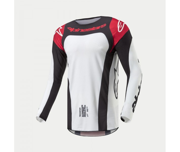 Camiseta Alpinestars Techstar Ocuri Rojo Blanco Negro |3767024-3111|