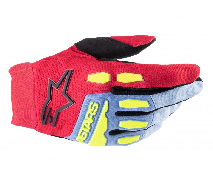 Guantes Alpinestars Full Bore Azul Rojo Negro |3563622-7067|