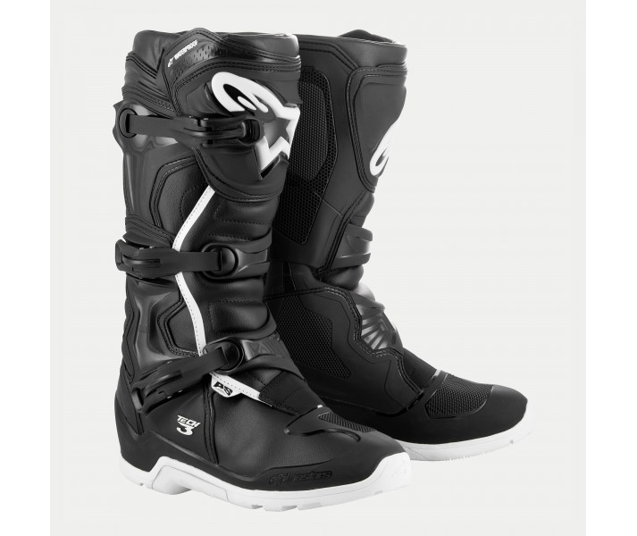 Botas Alpinestars Tech 3 Enduro Waterproof Blanco Negro |2013324-12|