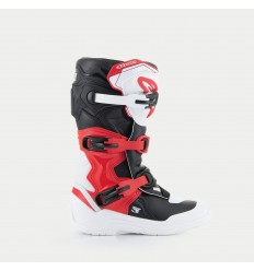 Botas Alpinestars Infantil Tech 3S Blanco Negro Rojo Brillo |2014024-2030|