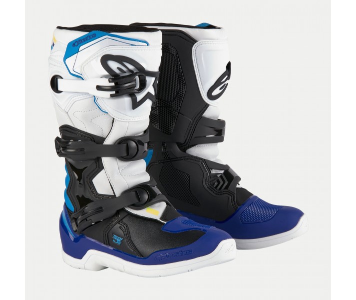 Botas Alpinestars Infantil Tech 3S Blanco Negro Azul |2014024-2179|