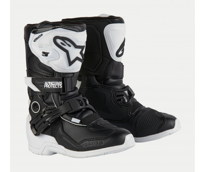 Botas Alpinestars Kids Tech 3S Blanco Negro |2014524-21|