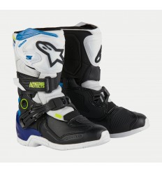 Botas Alpinestars Kids Tech 3S Blanco Negro Azul |2014524-2179|