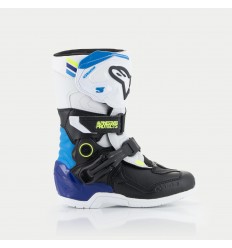 Botas Alpinestars Kids Tech 3S Blanco Negro Azul |2014524-2179|