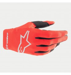 Guantes Alpinestars Radar Rojo Plata |3561824-385|