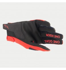 Guantes Alpinestars Radar Rojo Plata |3561824-385|