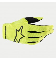 Guantes Alpinestars Radar Amarillo Fluor Negro |3561824-551|