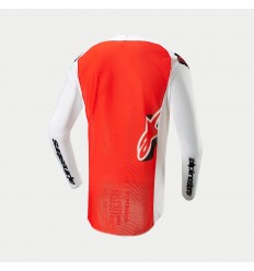 Camiseta Alpinestars Supertech Ward Naranja Blanco |3763224-242|