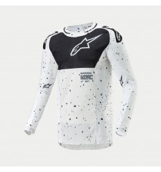 Camiseta Alpinestars Supertech Spek Blanco Negro |3763424-21|