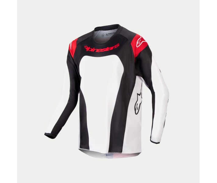 Camiseta Alpinestars Infantil Racer Ocuri Rojo Blanco Negro |3777024-3111|
