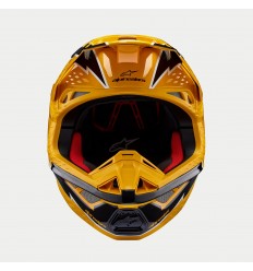 Casco Alpinestars Supertech S-M10 Ampress Negro Amarillo Brillo |8300623-1414|