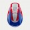 Casco Alpinestars Supertech S-M10 Aeon Rojo Azul Brillo |8301823-3017|