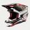 Casco Alpinestars S-M5 Action 2 Negro Blanco Brillo Rojo Brillo |8306023-1304|